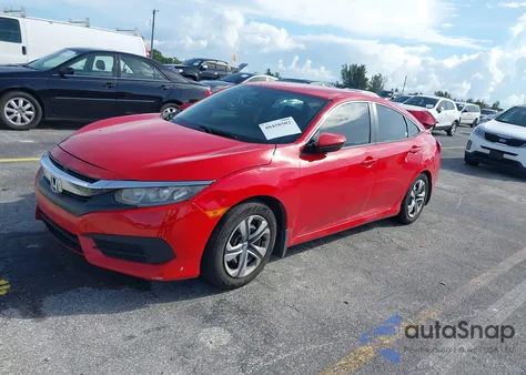 2017 Honda Civic Lx из США, поврежденный, VIN 2HGFC2F5XHH532400